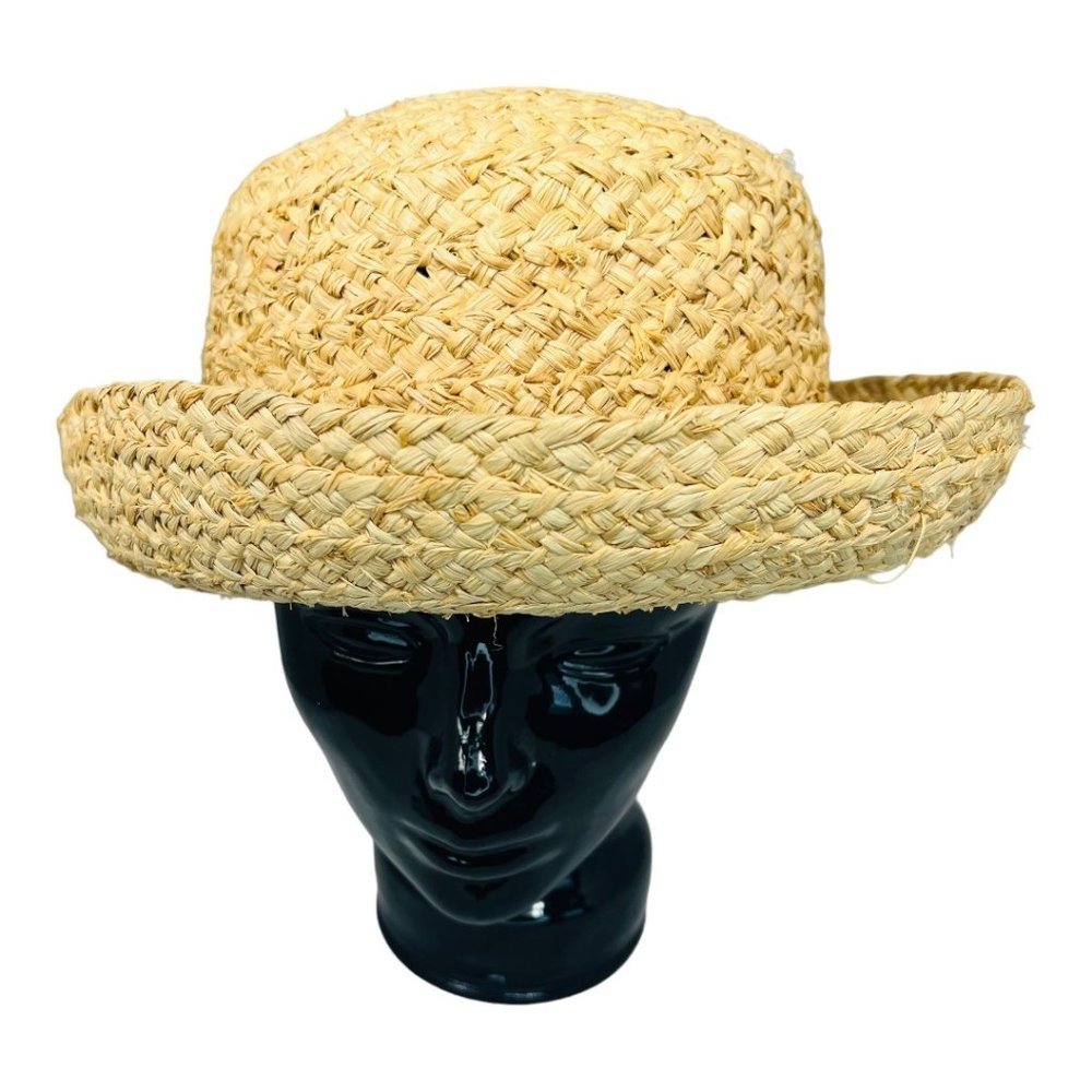 The Scala Collection All Natural Fibre Vintage Sun Hat One Size Fits All
